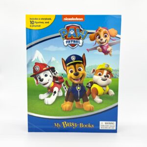 PAW Patrol – My Busy Books (Libro con Figuras y Tapete de Juego)