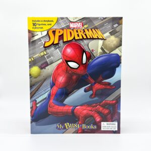 Spider-Man – My Busy Books (con 10 figuras y tapete de juego)