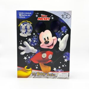 Mickey  100 años Disney – My Busy Books (con figuras edición especial y tapete)