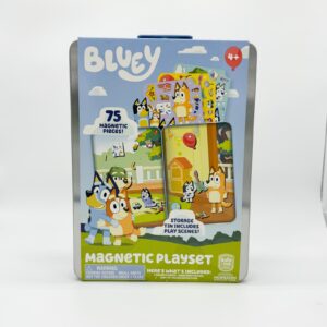 Bluey – Juego Magnético en Lata con 75 Piezas